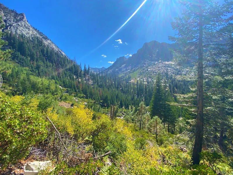 Approaching (I believe) Junction Meadow.