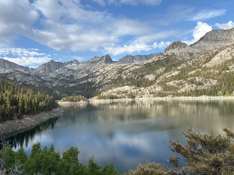 Starting point at South Lake reservoir.